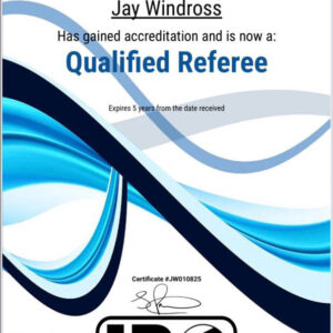 Jay Windross 2025