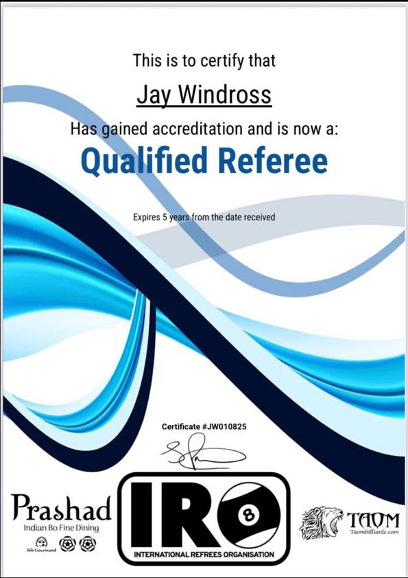 Jay Windross 2025