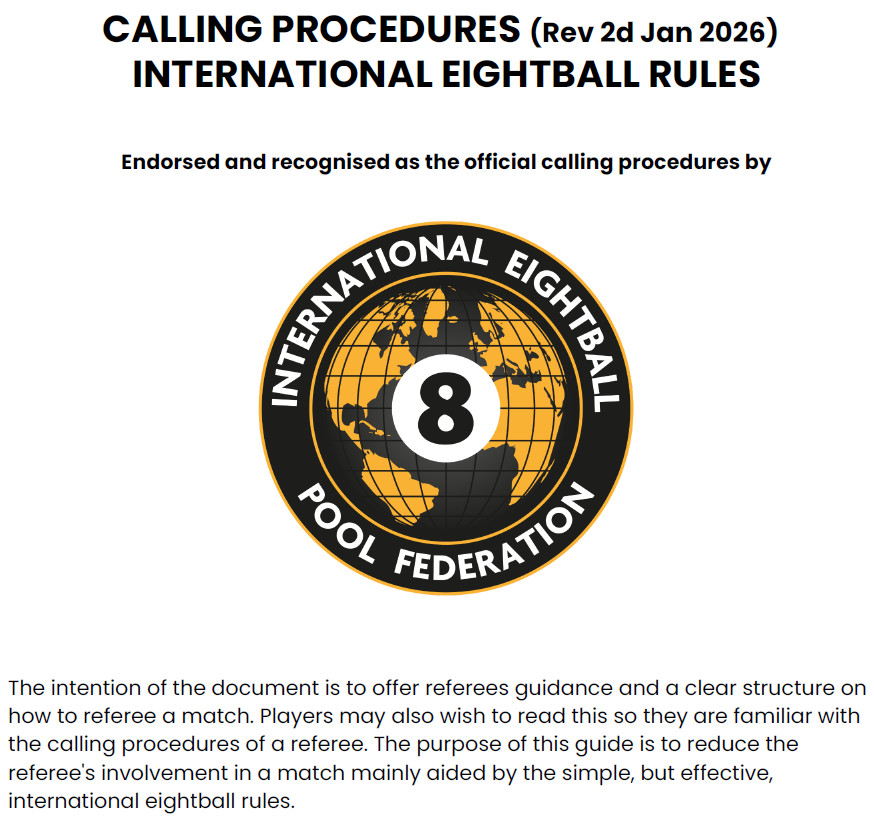 calling procedures jan 26